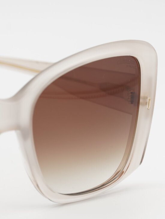 CARRERA 3030/S 0SZJ HA Sunglasses Ivory Square Frame, Brown Lenses main image 5
